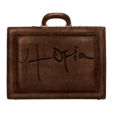 Travis Scott Utopia Briefcase Brown