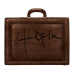 Travis Scott Utopia Briefcase Brown