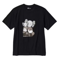 KAWS x Uniqlo UT Graphic T-shirt Black