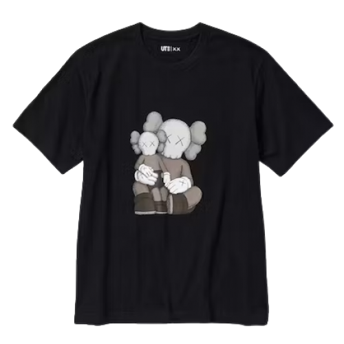 KAWS x Uniqlo UT Graphic T-shirt Black