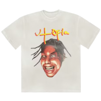 Travis Scott Utopia III Tee White