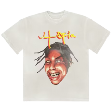 Travis Scott Utopia III Tee White