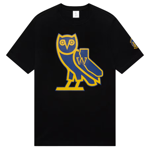 OVO x NBA Golden State Warriors Tee Black