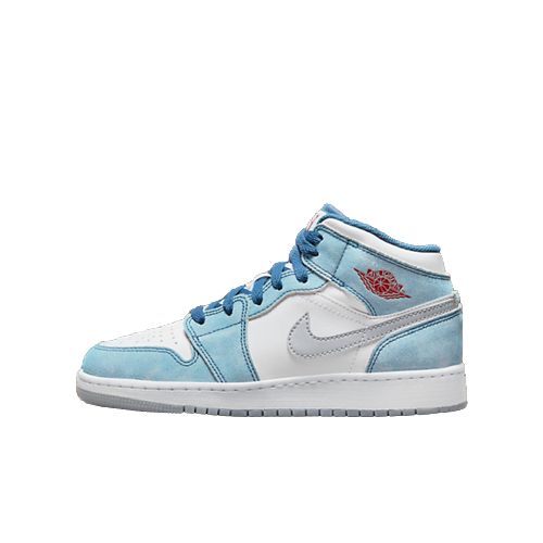 Jordan 1 Mid SE French Blue Light Steel (GS)