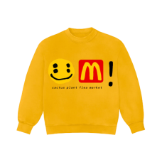 Cactus Plant Flea Market x McDonald CPFM Icons Crewneck Golden Arches