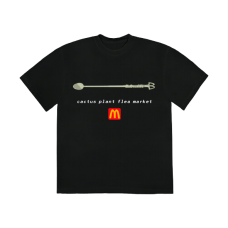 CPFM x McDonald Coffee Stirer Tee Black