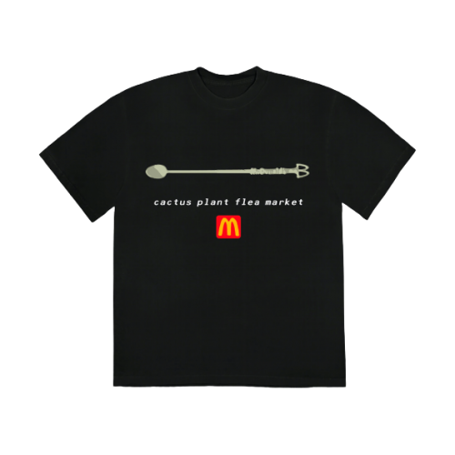 CPFM x McDonald Coffee Stirer Tee Black