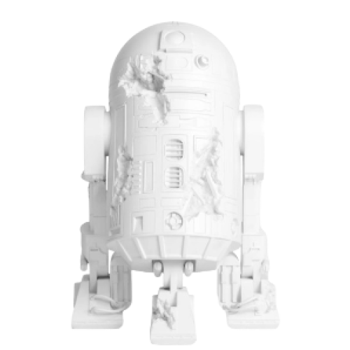 Daniel Arsham Star Wars R2-D2 Future Artifact Sculpture