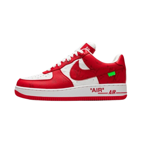 Louis Vuitton Nike Air Force 1 Low By Virgil Abloh White/Red