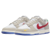 Nike Dunk Low Light Iron Ore Red Blue