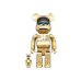 Bearbrick x BAPE x Hajime Sorayama baby milo gold