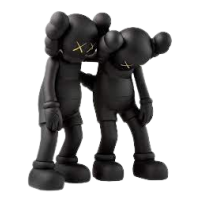 KAWS Along The Way Vinyl Figure Black