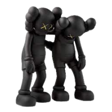 KAWS Along The Way Vinyl Figure Black