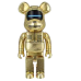 Bearbrick x BAPE x Hajime Sorayama baby milo 1000% gold