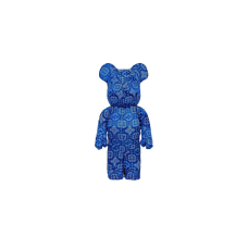 Bearbrick x Clot x Nike 100% & 400% Set Royale University Blue Silk