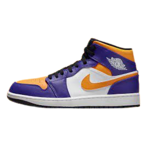 Jordan 1 Mid Lakers