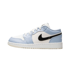 Jordan 1 Low Ice Blue Black (GS)