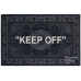 Virgil Abloh x IKEA "KEEP OFF" Rug 200x300 CM Grey/White