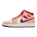 Jordan 1 Mid Beige Red (GS)