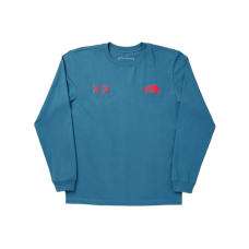 KAWS x The North Face L/S Tee Mallard Blue