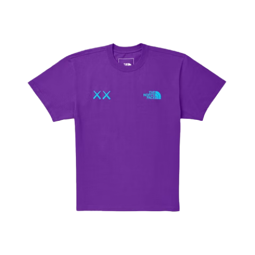 KAWS x The North Face Tee Gravity Purple