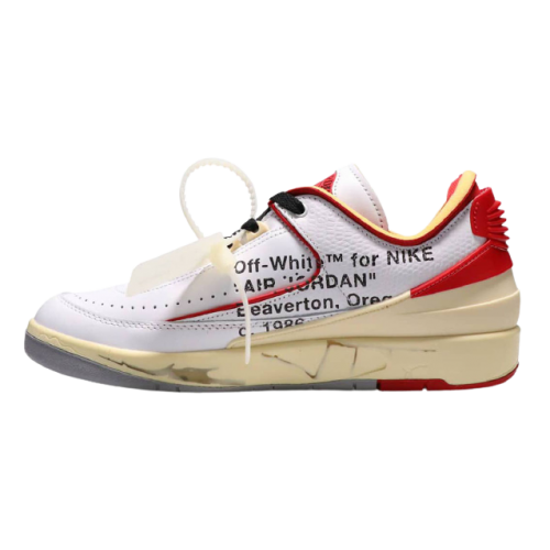 Jordan 2 Retro Low SP Off-White White Red