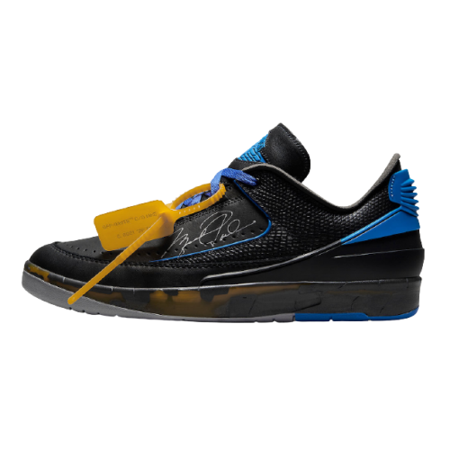 Jordan 2 Retro Low SP Off-White Black Blue