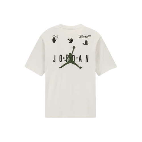 Off-White x Jordan T-shirt Sail