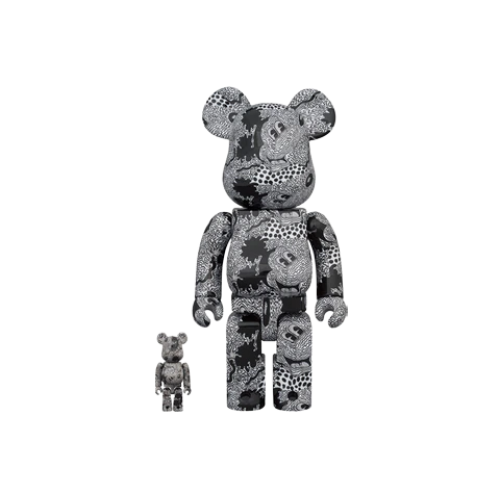 Bearbrick x Keith Haring x Disney Mickey Mouse 100% & 400% Set