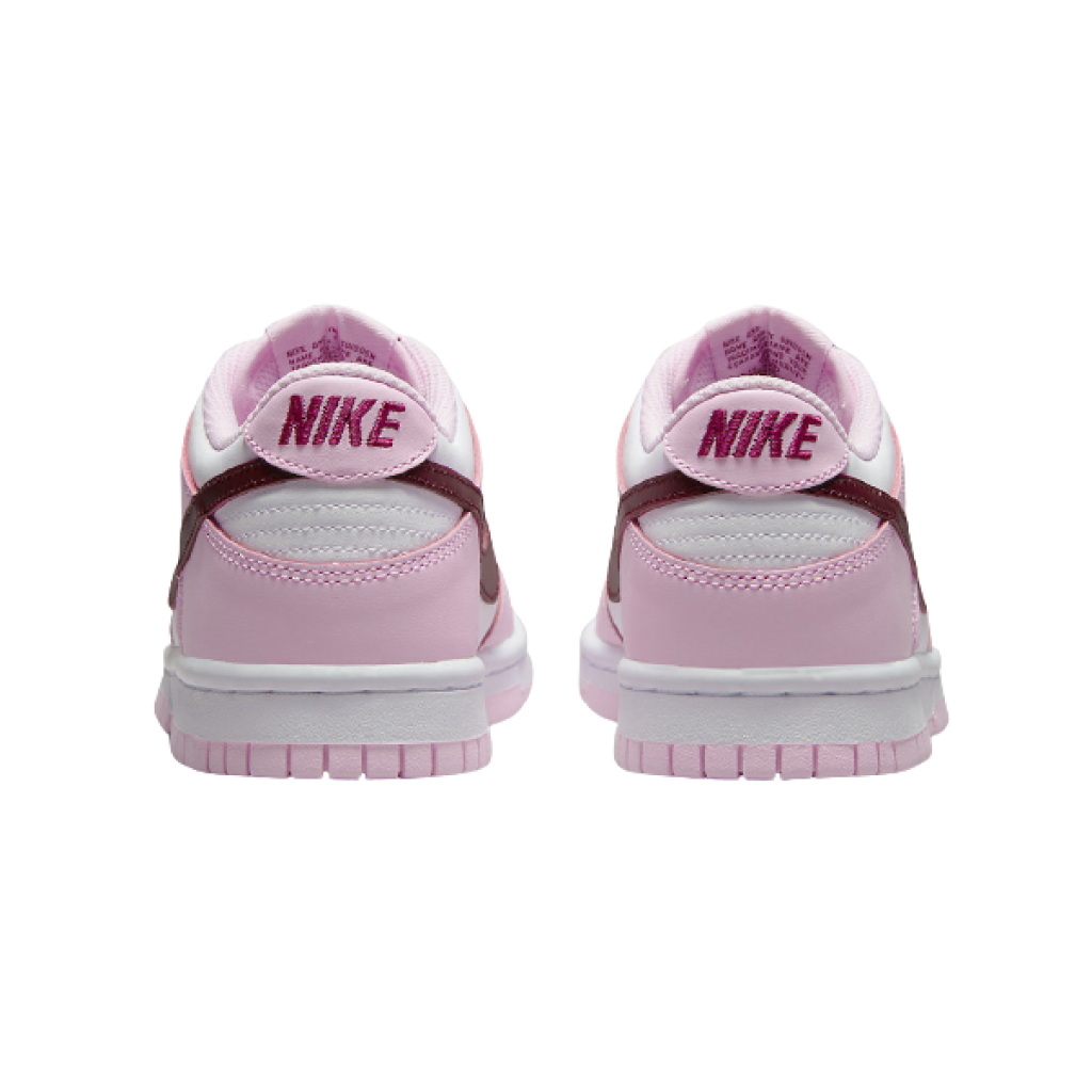Nike Dunk Low Pink Foam Red White (GS) By Youbetterfly