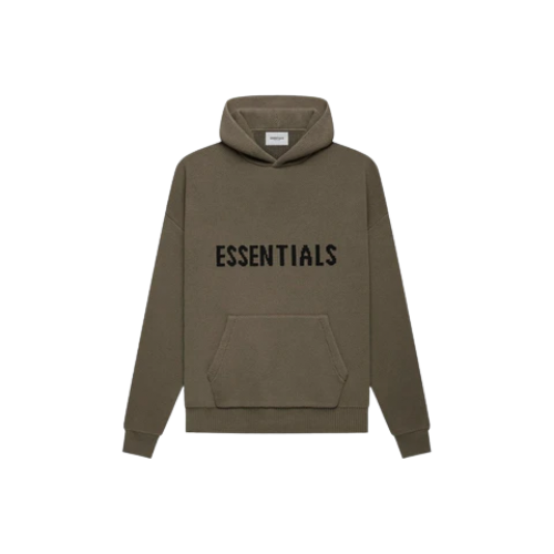 Fear of God Essentials Knit Pullover Hoodie Harvest