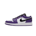 Jordan 1 Low Court Purple White (GS)