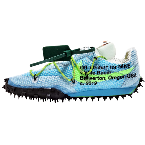 Nike Waffle Racer Off-White Vivid Sky (W)