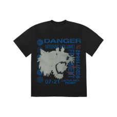 Cactus Jack For Fragment Danger Tee Washed Black