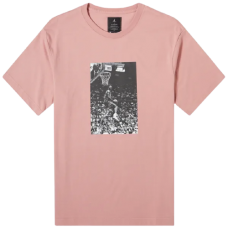 Air Jordan X Union Pink Short Sleeve Tee Pink