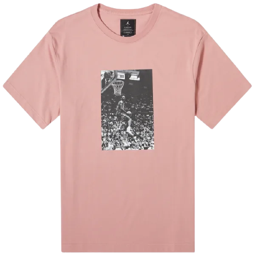 Air Jordan X Union Pink Short Sleeve Tee Pink