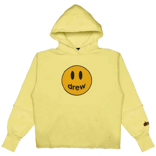 Drew House Deconstructed Mascot Hoodie Light Yellow