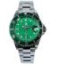 BAPE Type 1 Bapex Watch Silver/Green