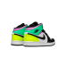 Jordan 1 Mid Pastel Black Toe (GS)