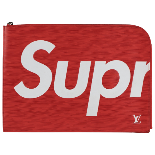 Louis Vuitton x Supreme Pochette Jour Epi GM Red