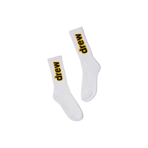 Drew House Secret Socks White