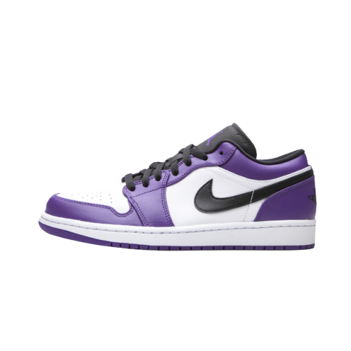 Jordan 1 Low Court Purple White