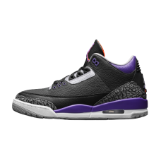 Jordan 3 Retro Black Court Purple