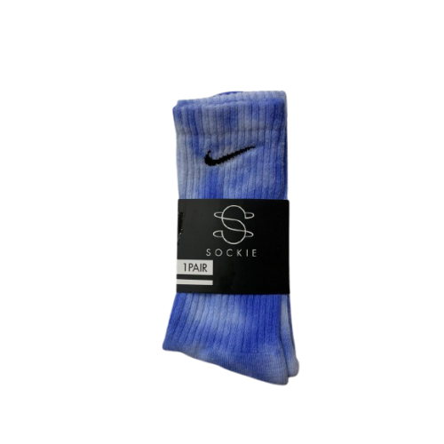 Nike Sockie Tie Dye Socks Blue