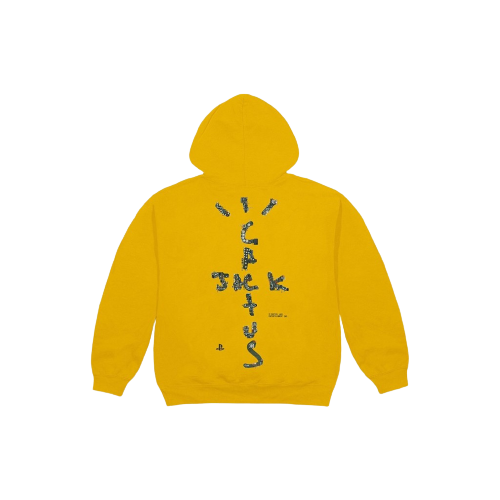 Travis Scott PS5 Motherboard Hoodie Yellow