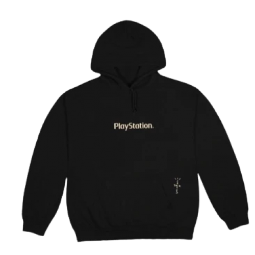 Travis Scott PS5 Motherboard Hoodie Black