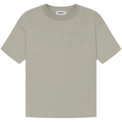 FEAR OF GOD ESSENTIALS Kids T-shirt Moss/Goat