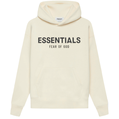 FOG ESSENTIALS Kids Pull-Over Hoodie Cream/Buttercream