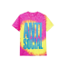 Anti Social Social Club Heatwave Pink Tie Dye Tee