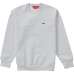 Supreme Small Box Crewneck Ash Grey